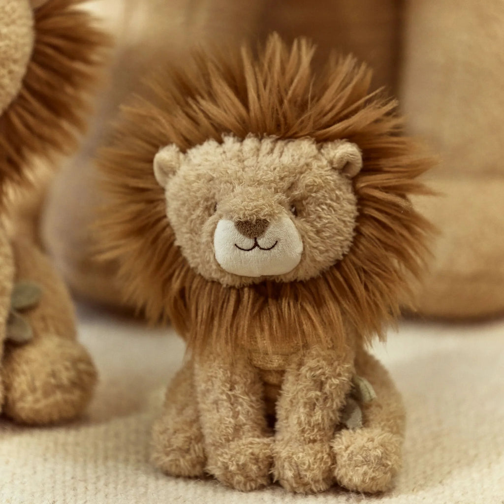 Knuffel Leeuw - Geel - 17 cm