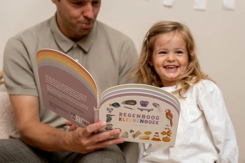 Kinderboek Regenboog Kleurenboek - NL