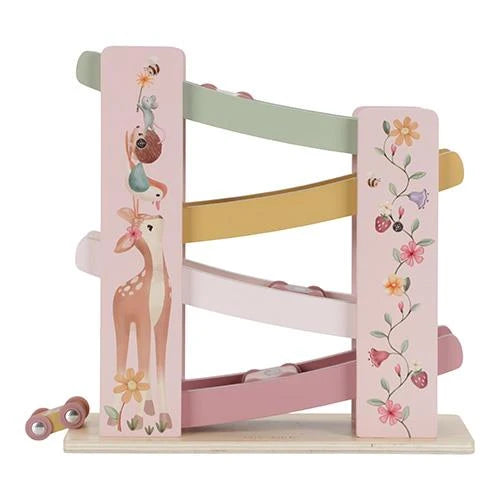 Houten autobaan - Roze - Fairy Garden