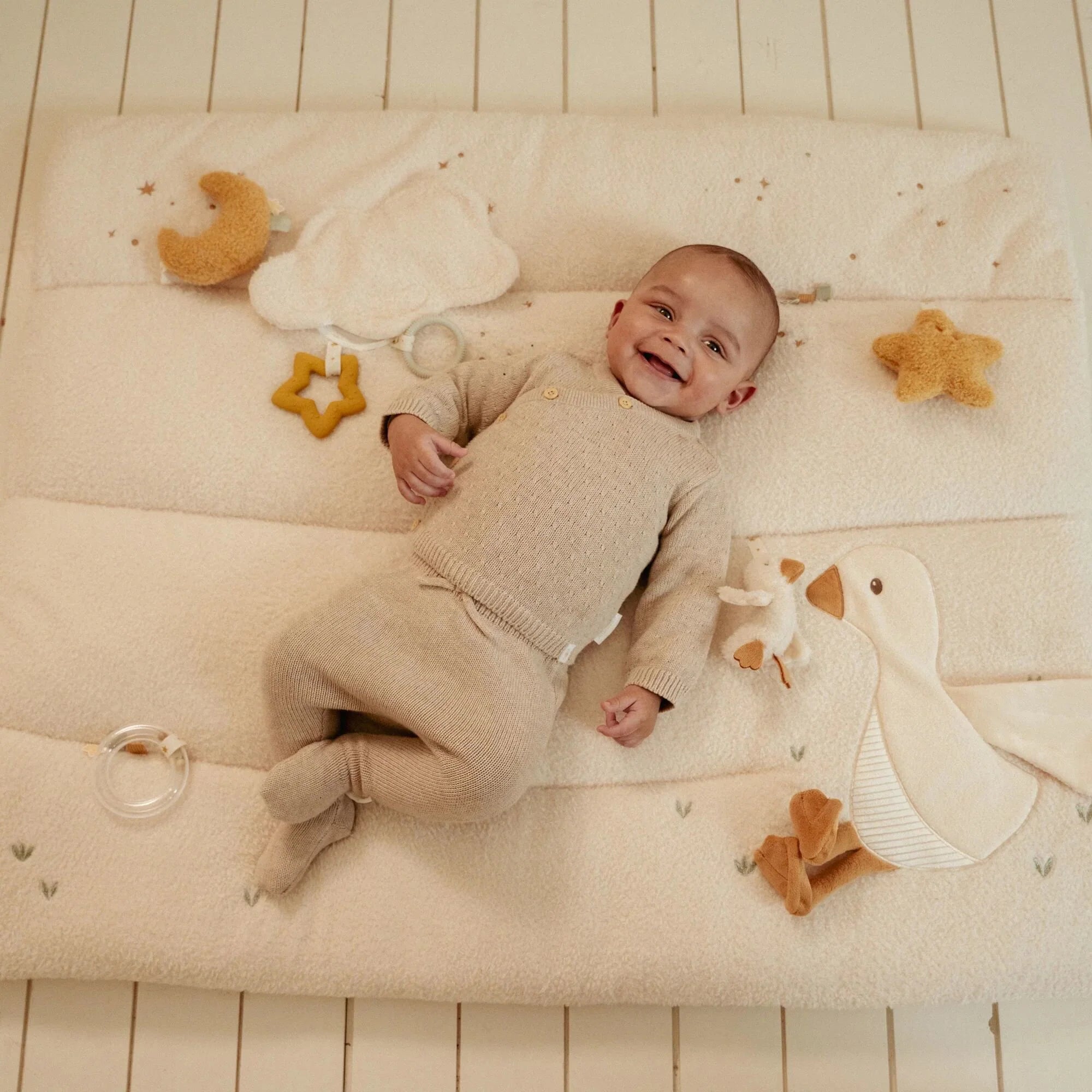 Activiteiten speelkleed - Wit - Newborn Naturals