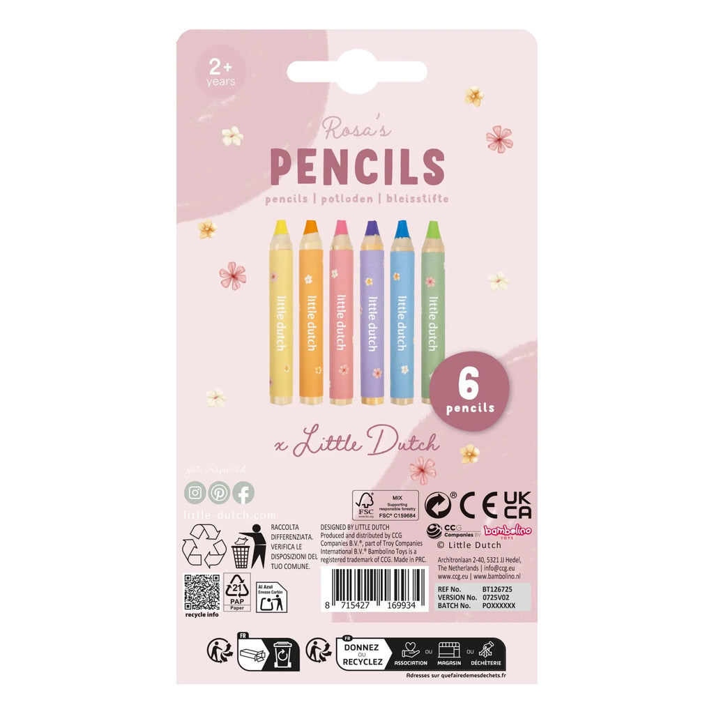 Potloden - Meerkleurig - Essentials - Rosa