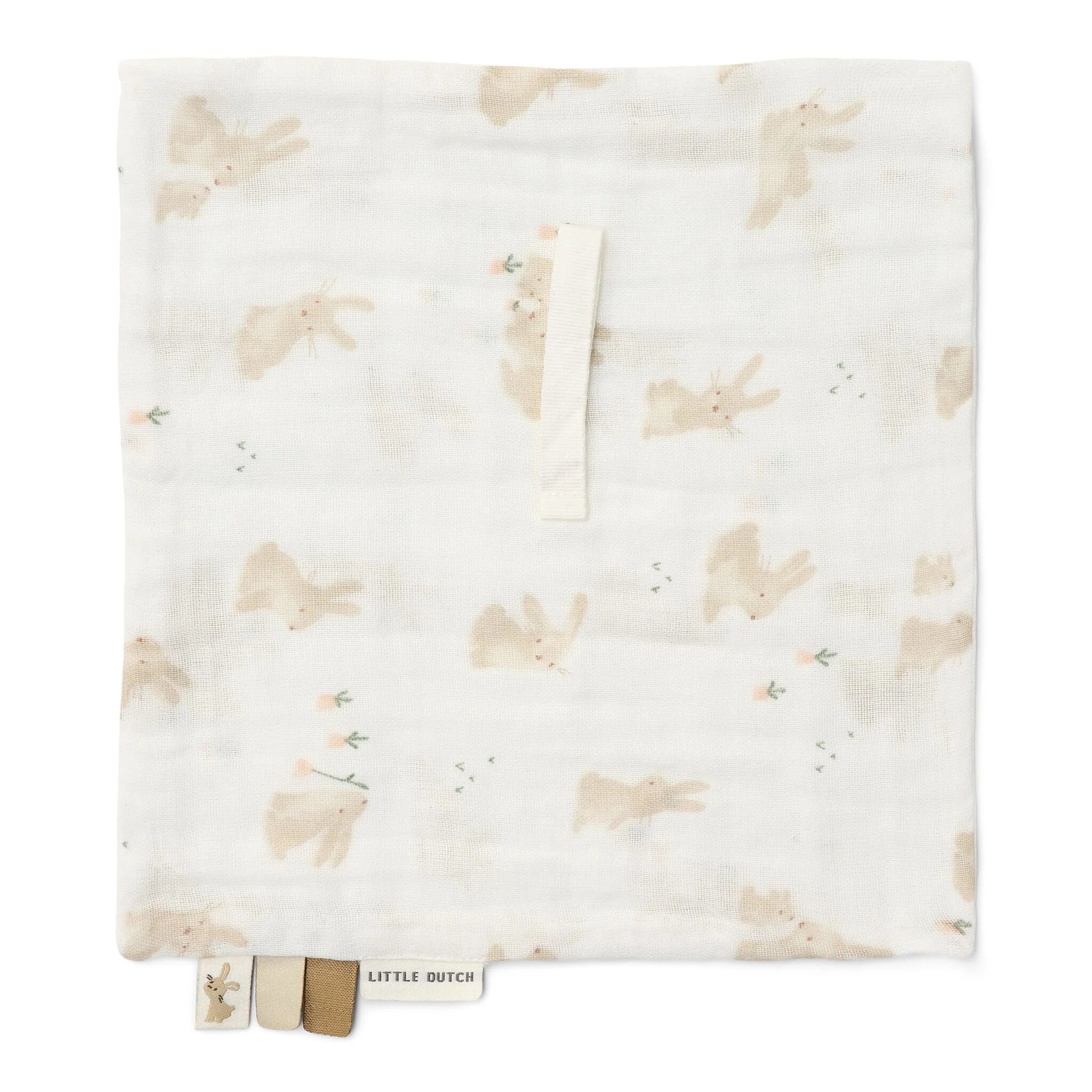 Speendoekje - Wit - Newborn Naturals - Baby Bunny