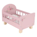 Houten poppenbedje - Roze - Essentials