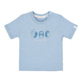 Shirt korte mouw print - Blauw
