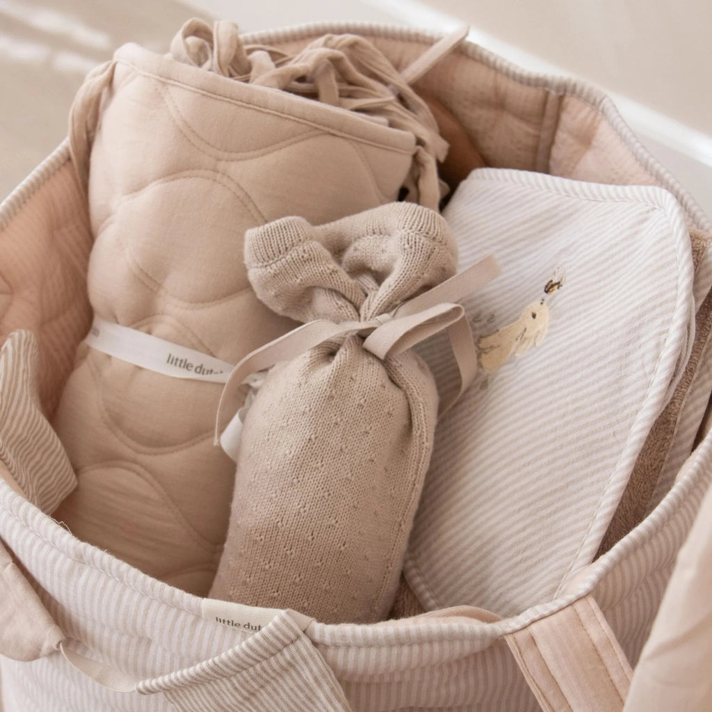 Badcape - Beige - 75 x 75 - Newborn Naturals - Baby Bunny