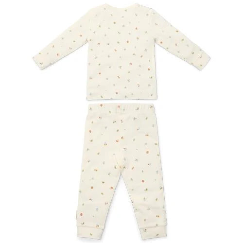 Tweedelige pyjama - Wit - Forest Friends - Forest Treasures