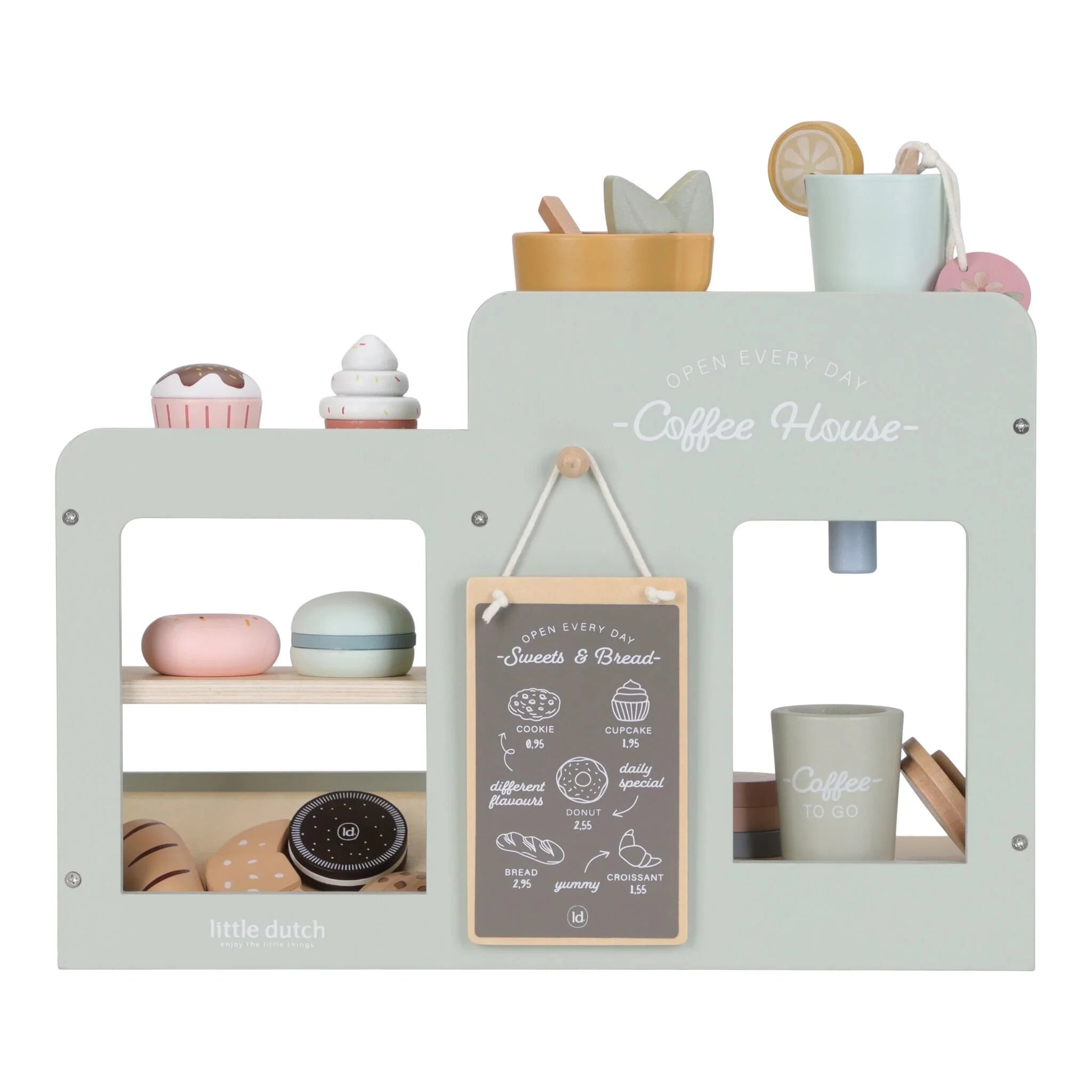 Speelgoed koffiehoek - Groen - Essentials