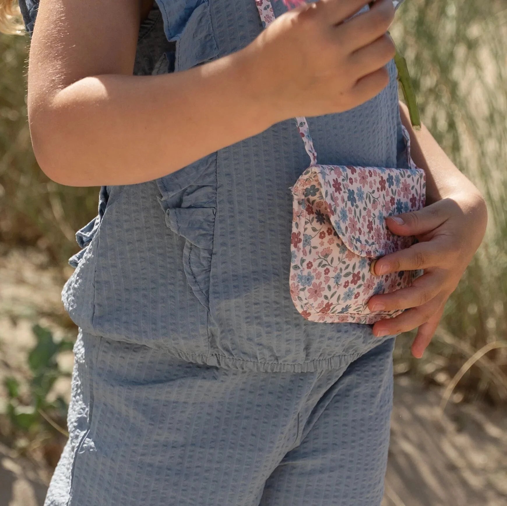Wijde broek - Blauw