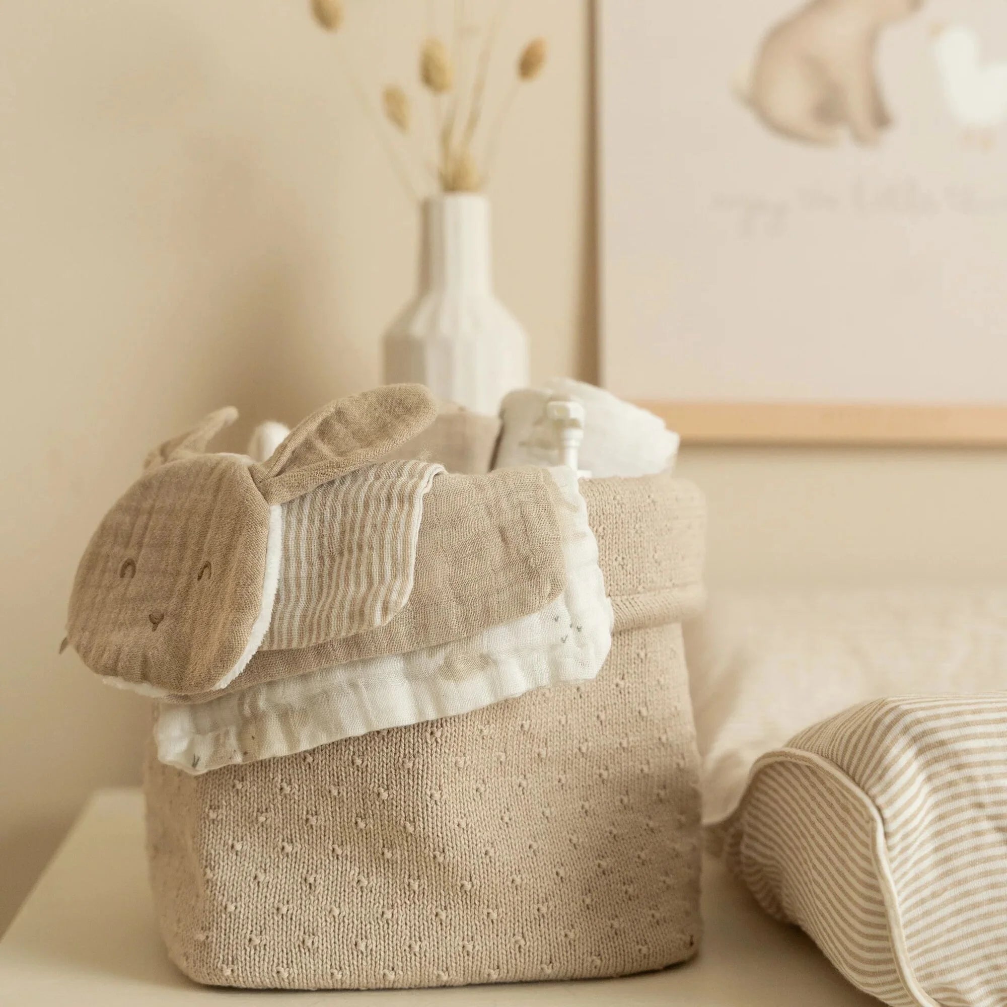 Speendoekje - Beige - Newborn Naturals - Baby Bunny