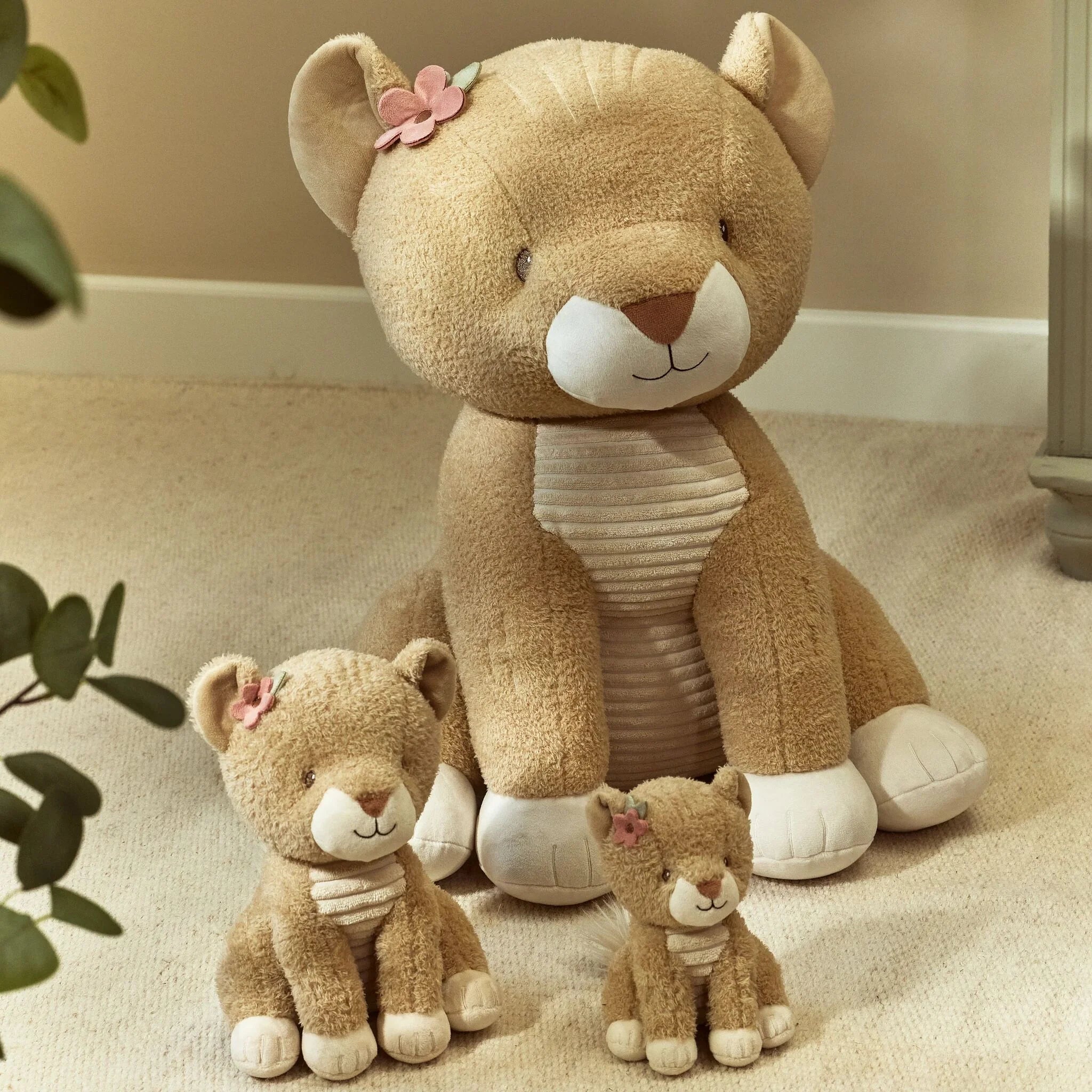 Knuffel Leeuwin - 17 cm