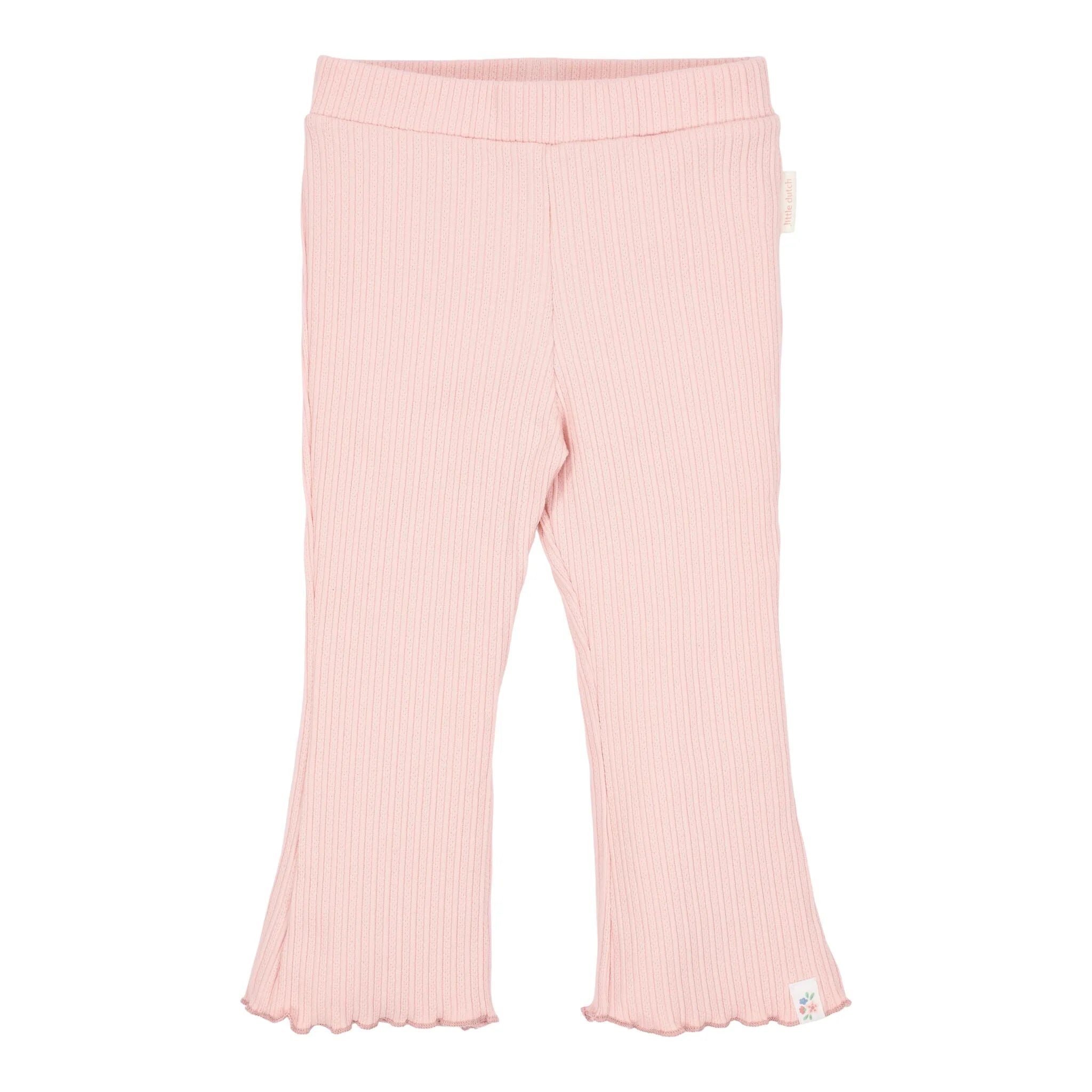 Flared broek - Roze