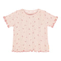 Shirt korte mouw - Roze - Fairy Flowers