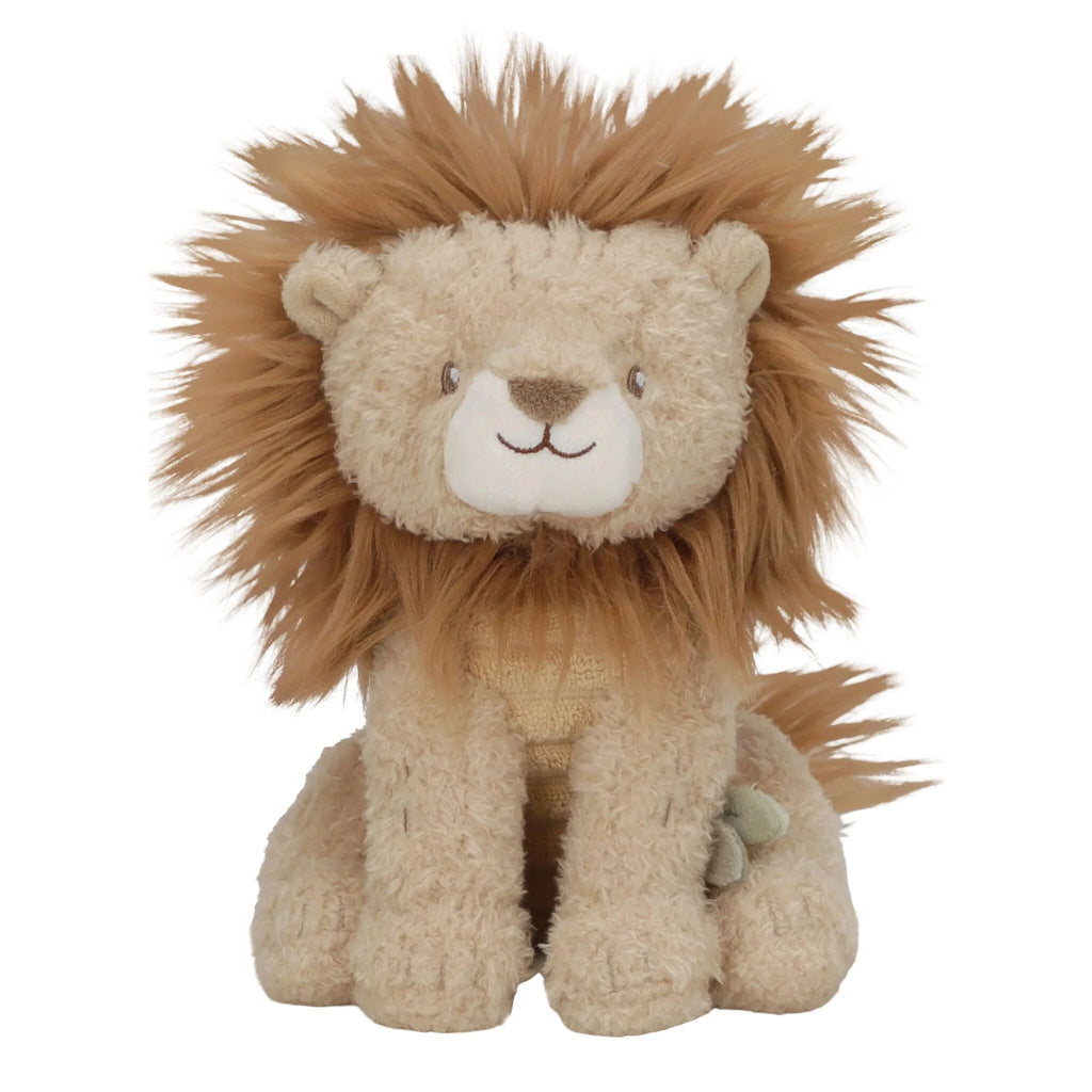 Knuffel Leeuw - Geel - 17 cm