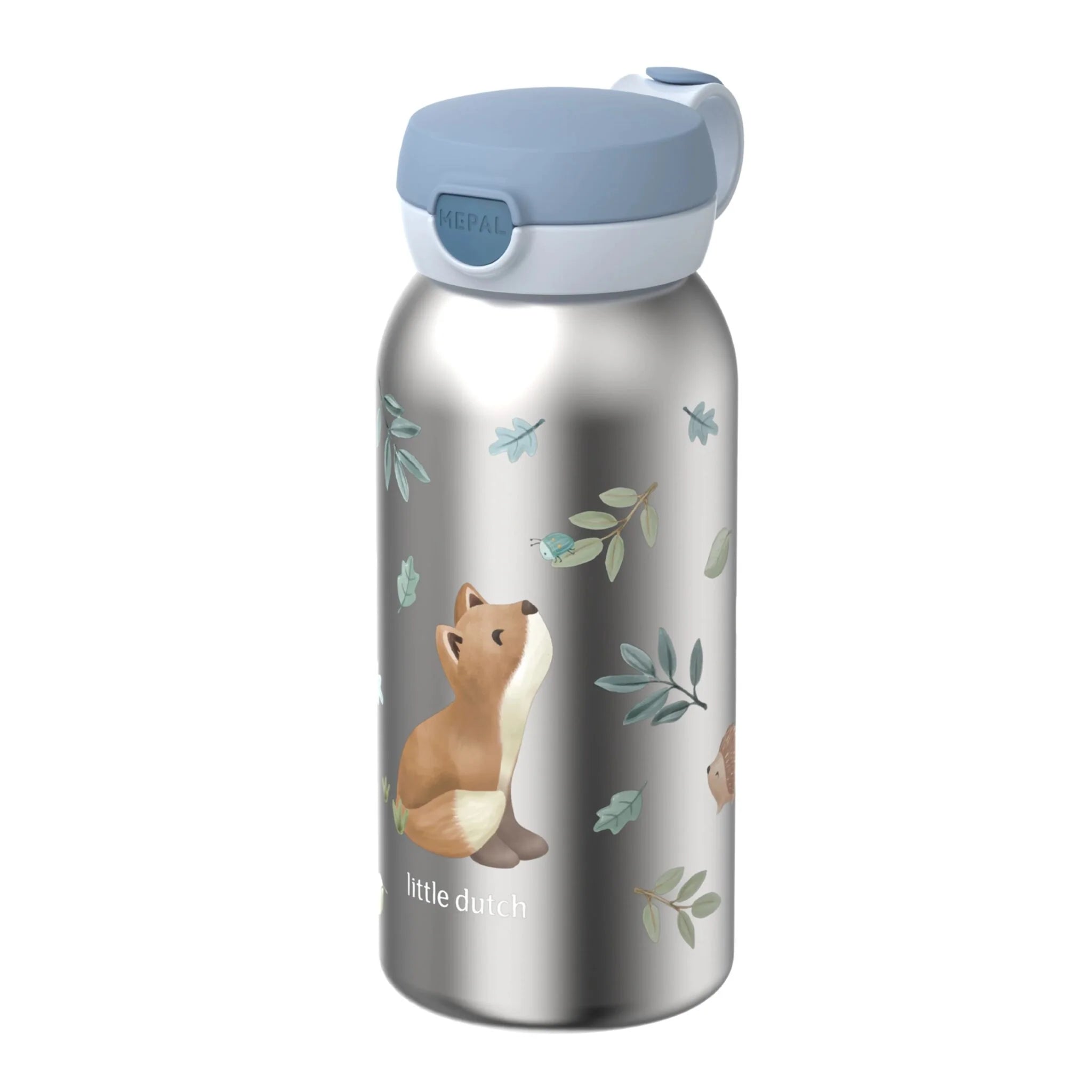 Mepal RVS thermosfles pop-up 500 ml - Blauw