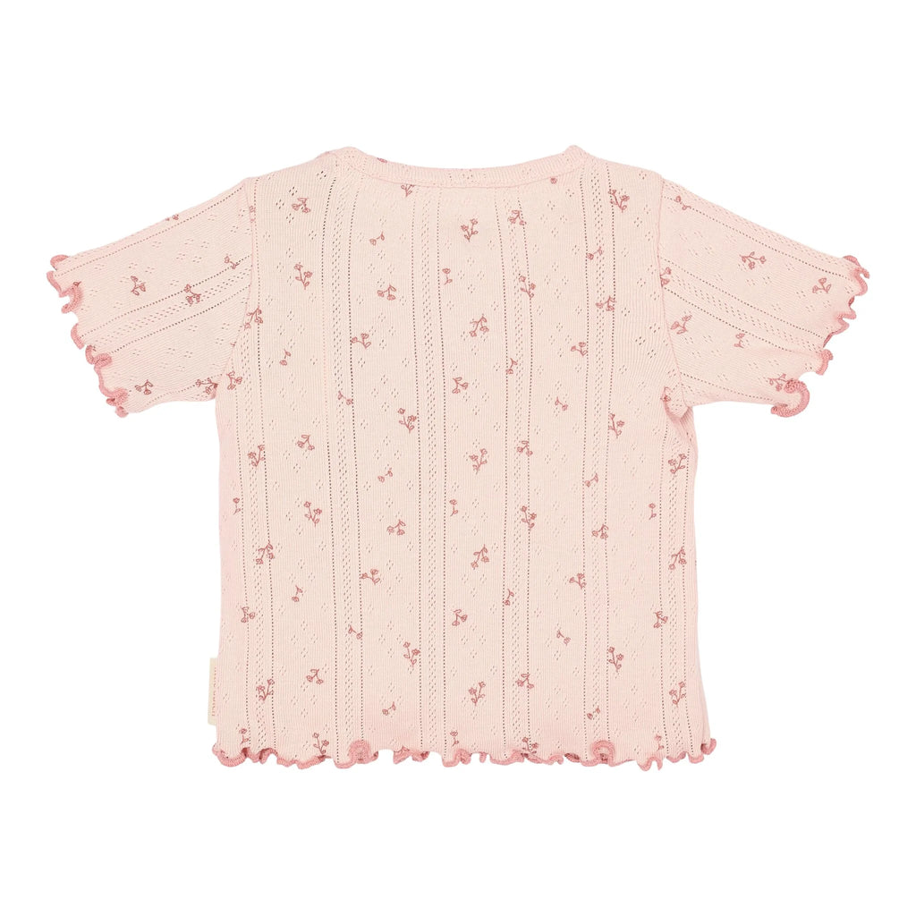 Shirt korte mouw - Roze - Fairy Flowers