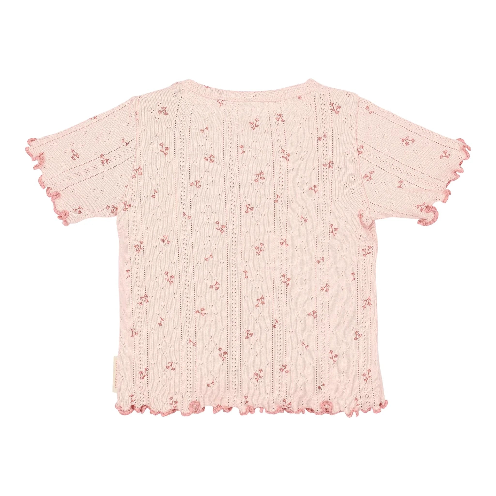 Shirt korte mouw - Roze - Fairy Flowers