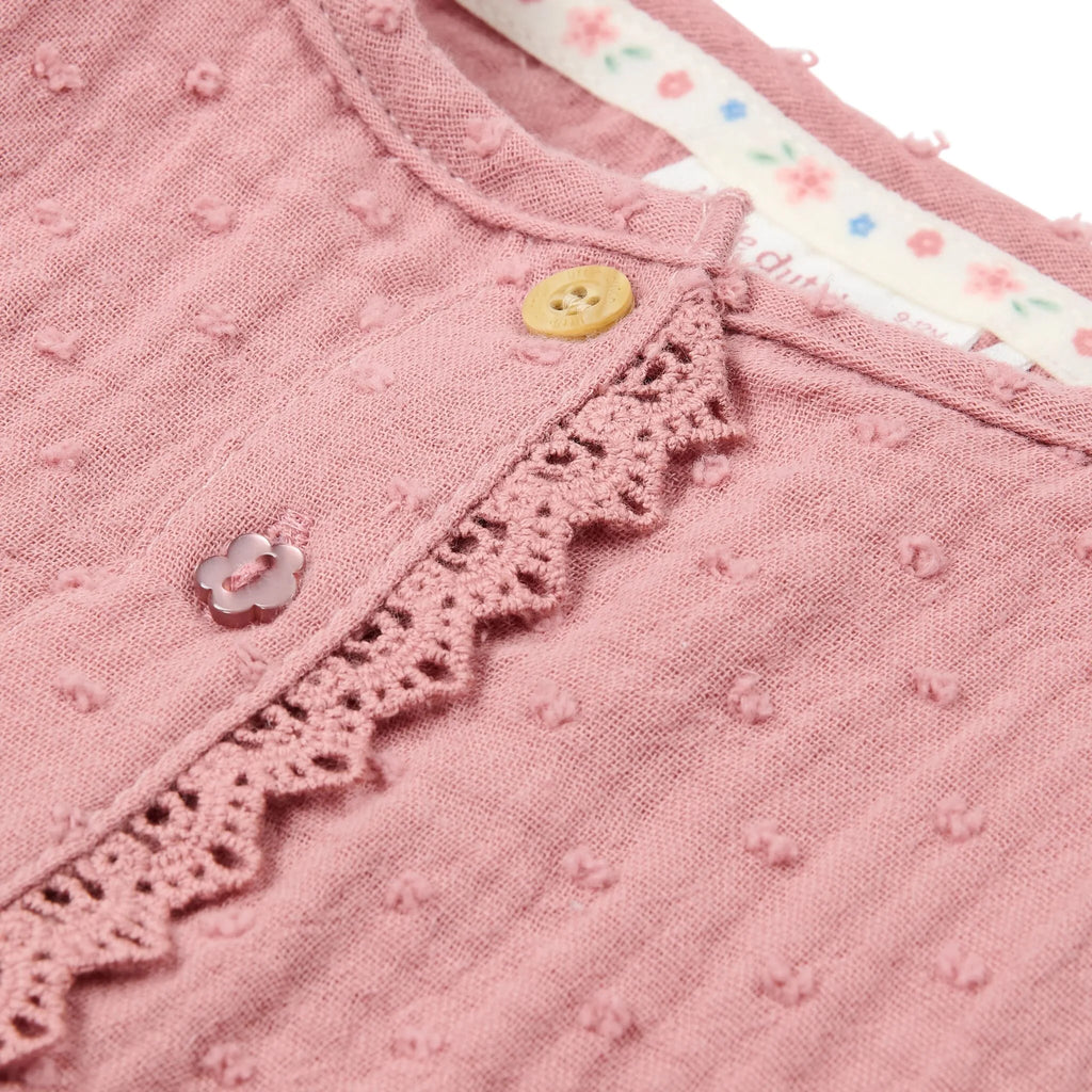 Jurk - Lange Mouw - Roze