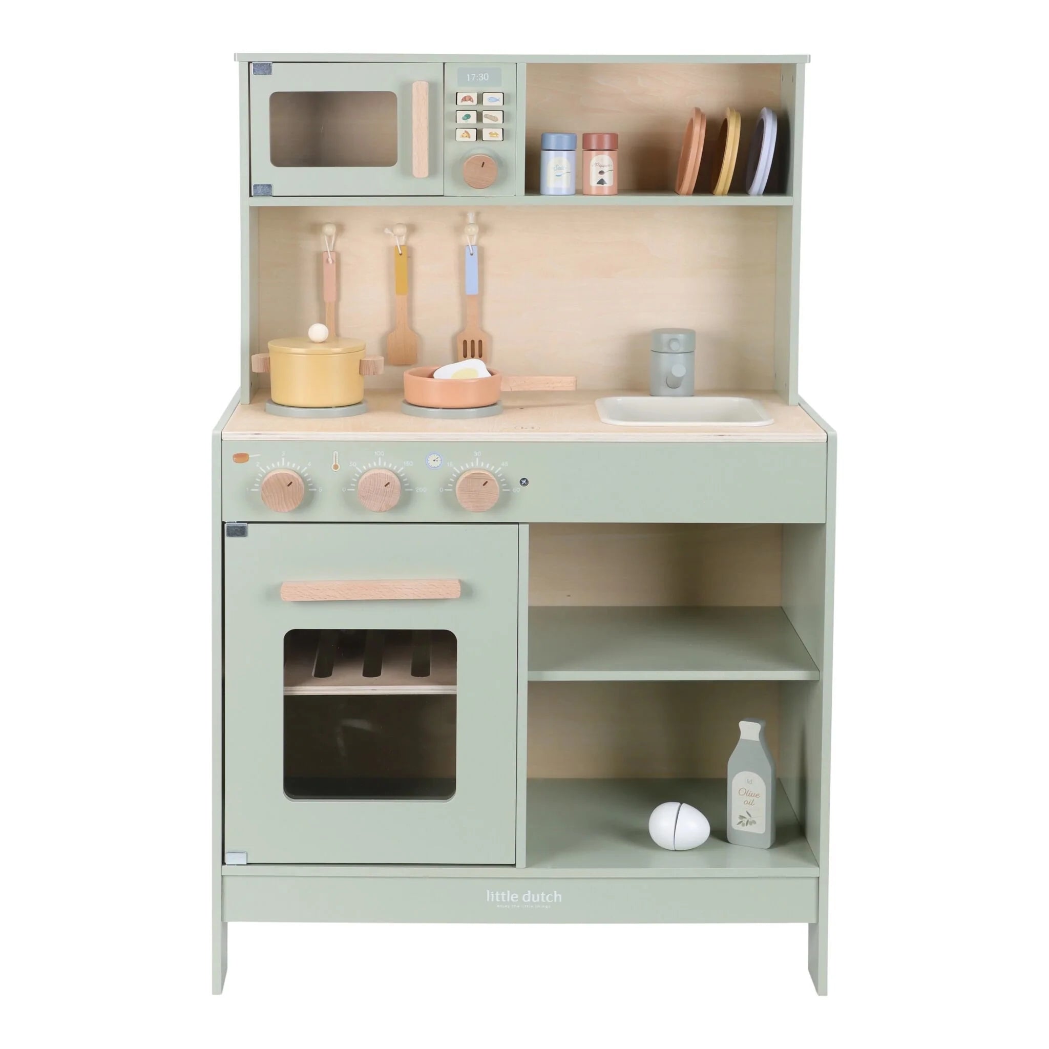 Houten speelkeuken - Groen