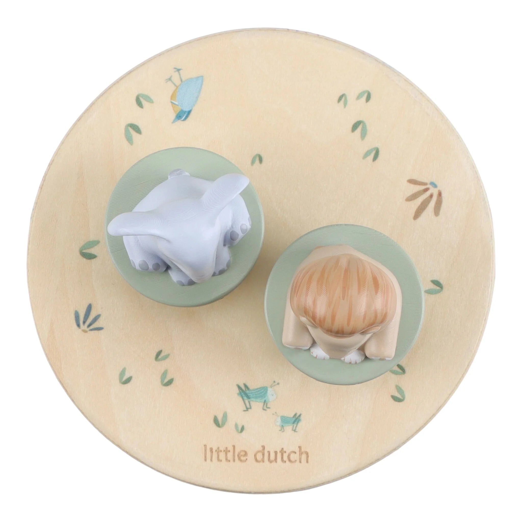 Houten Muziekdoosje - Groen