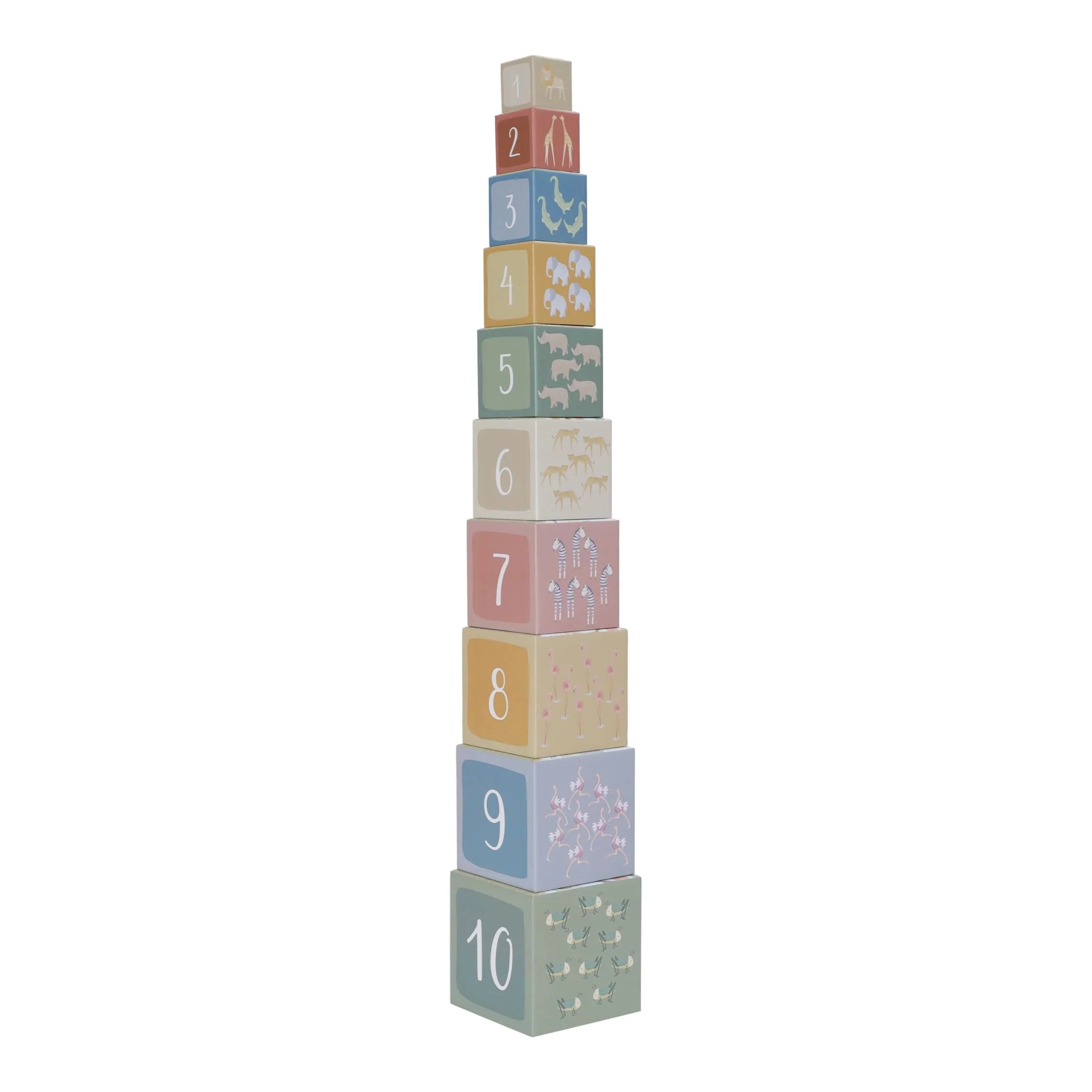 Stapeltoren Safari dieren