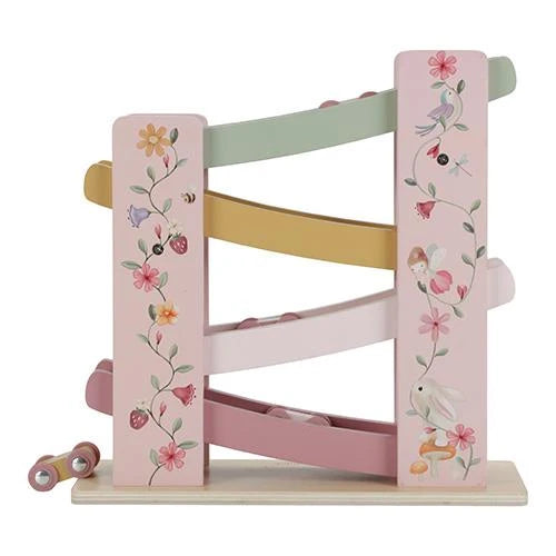 Houten autobaan - Roze - Fairy Garden