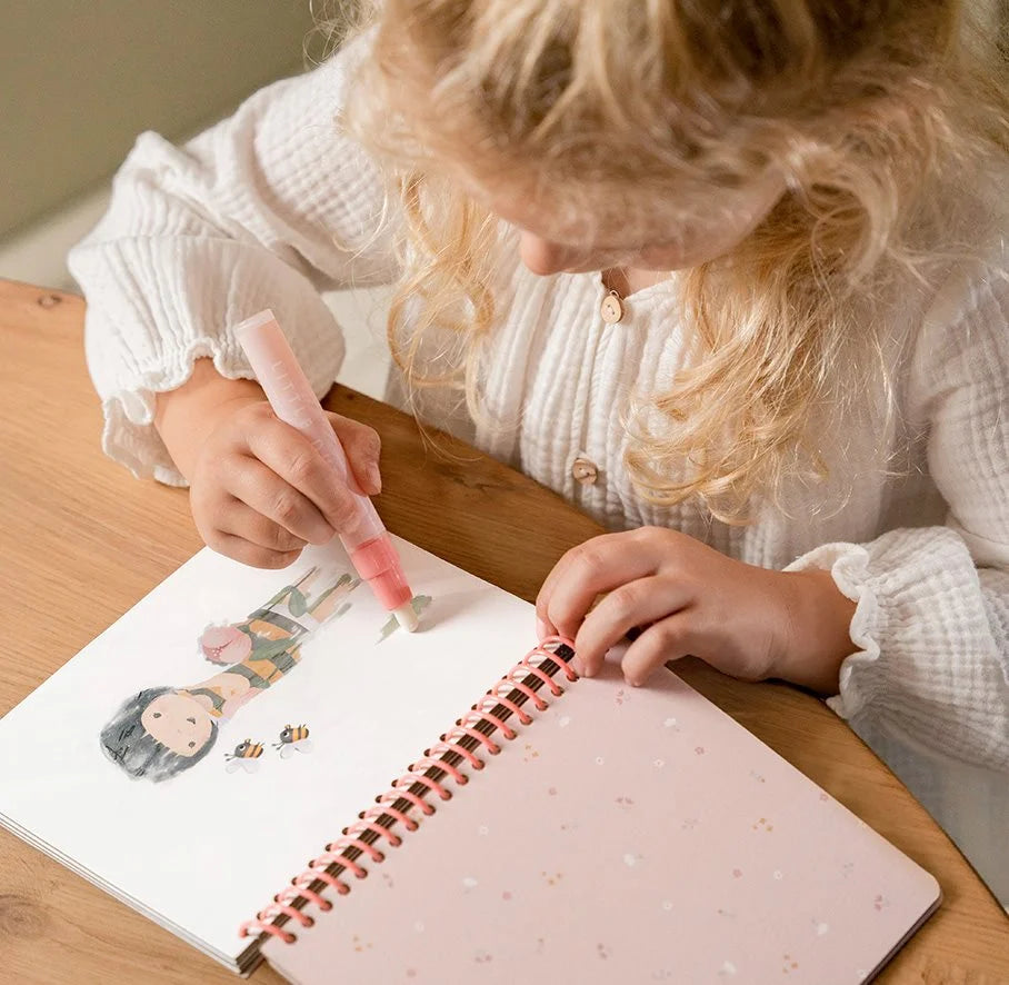 Waterkleurboek Rosa & Friends