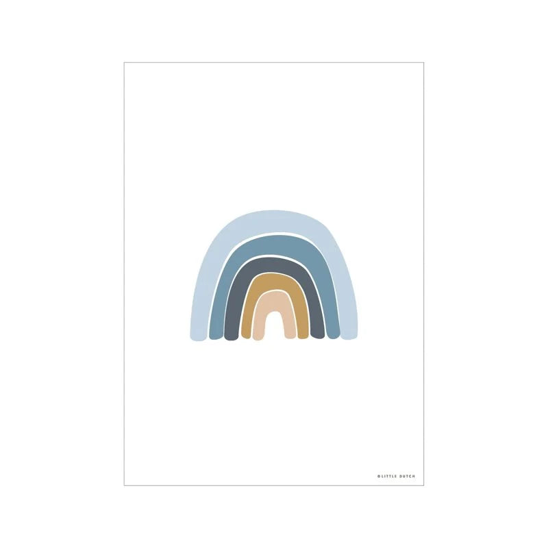 Poster Horizon Blue - A3