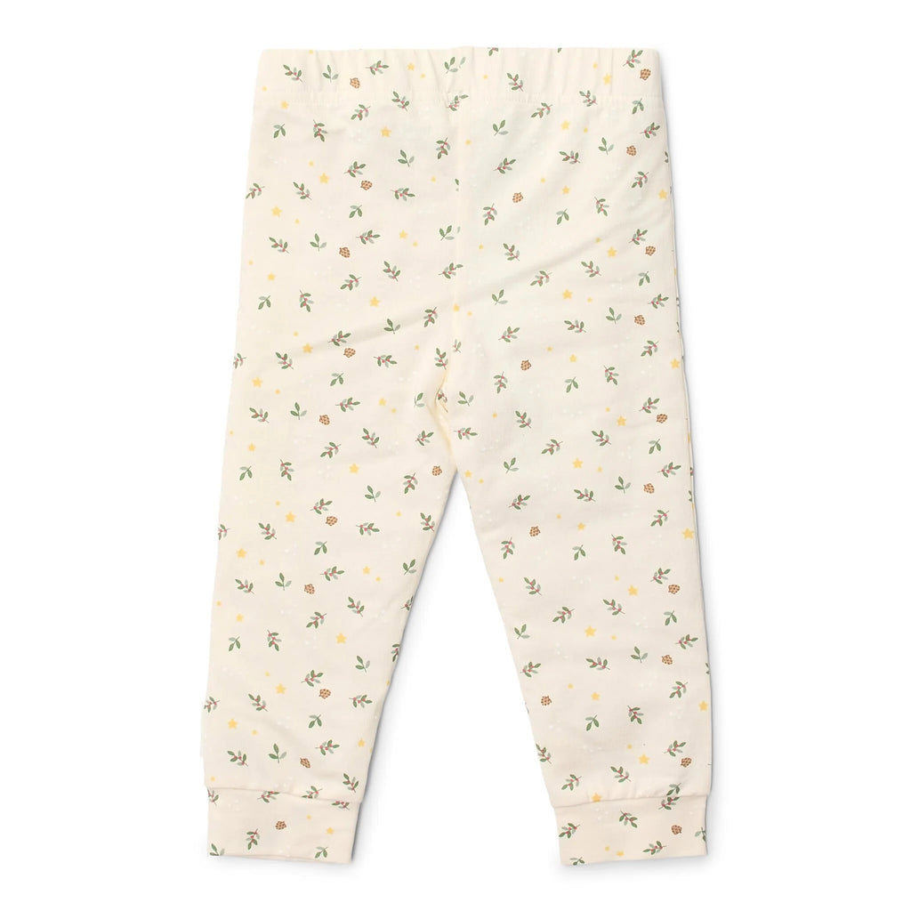 Tweedelige kerst pyjama – Beige