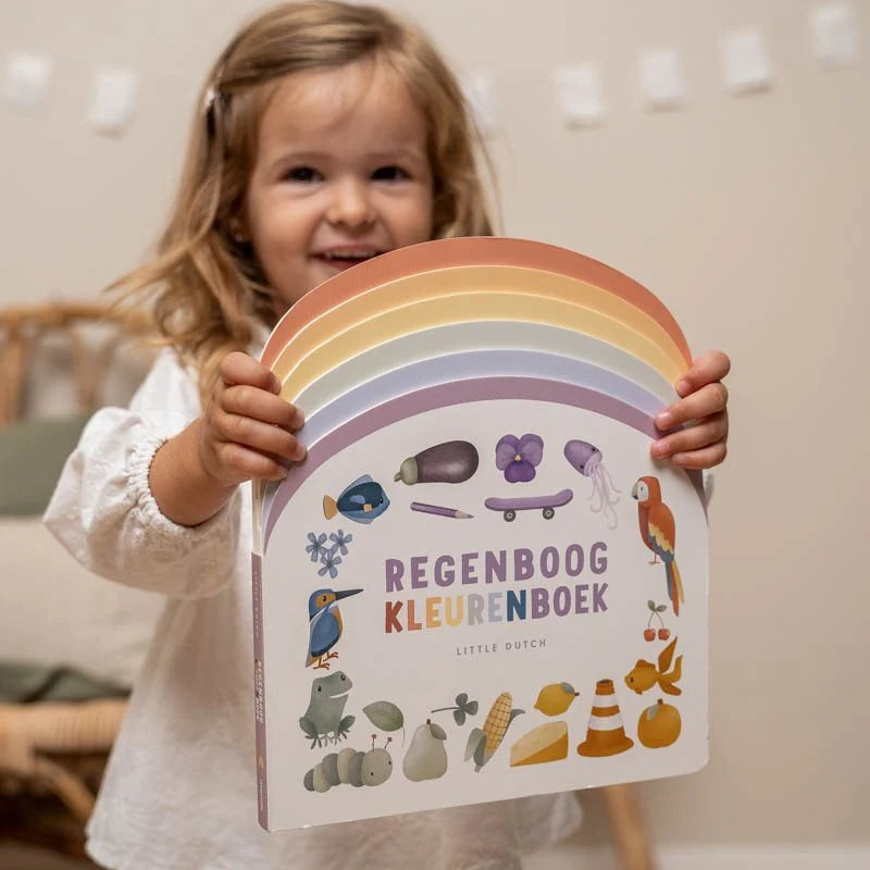 Kinderboek Regenboog Kleurenboek - NL