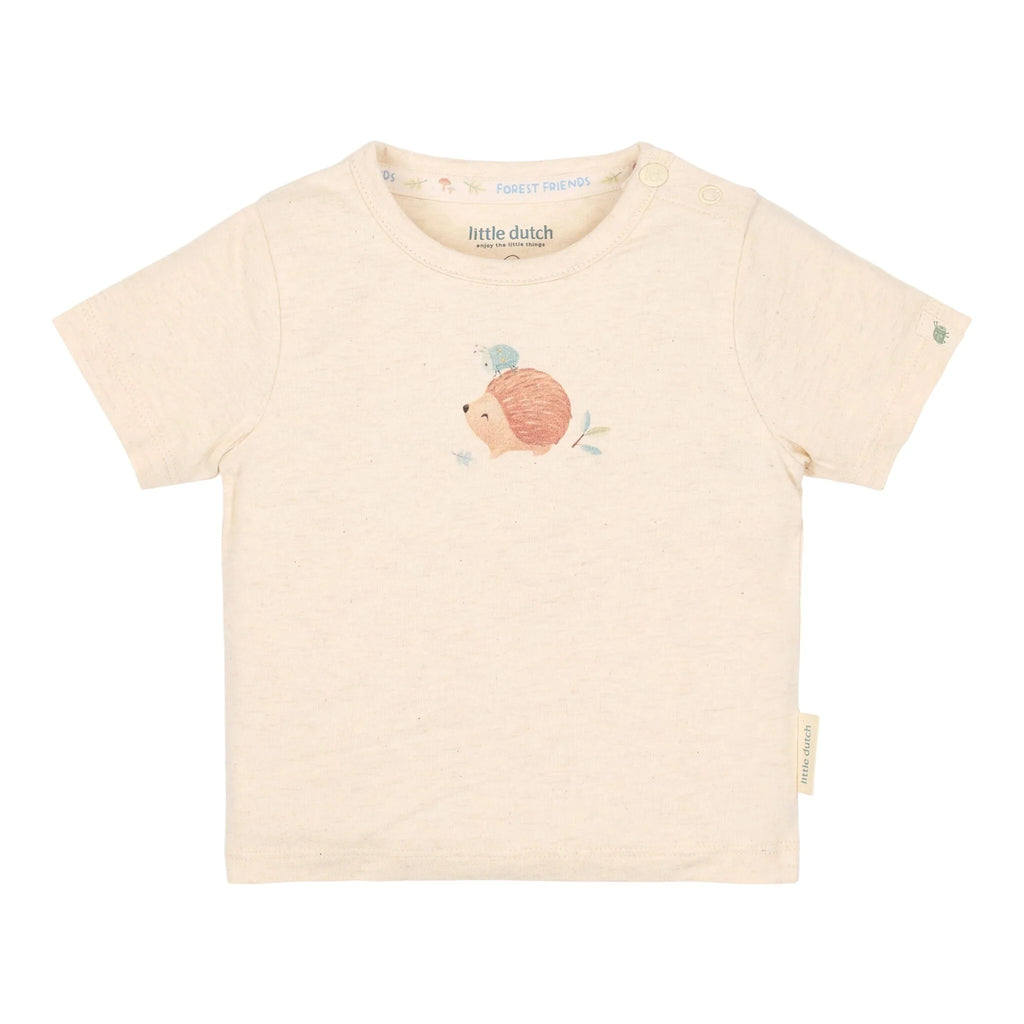 Shirt korte mouw - Zand