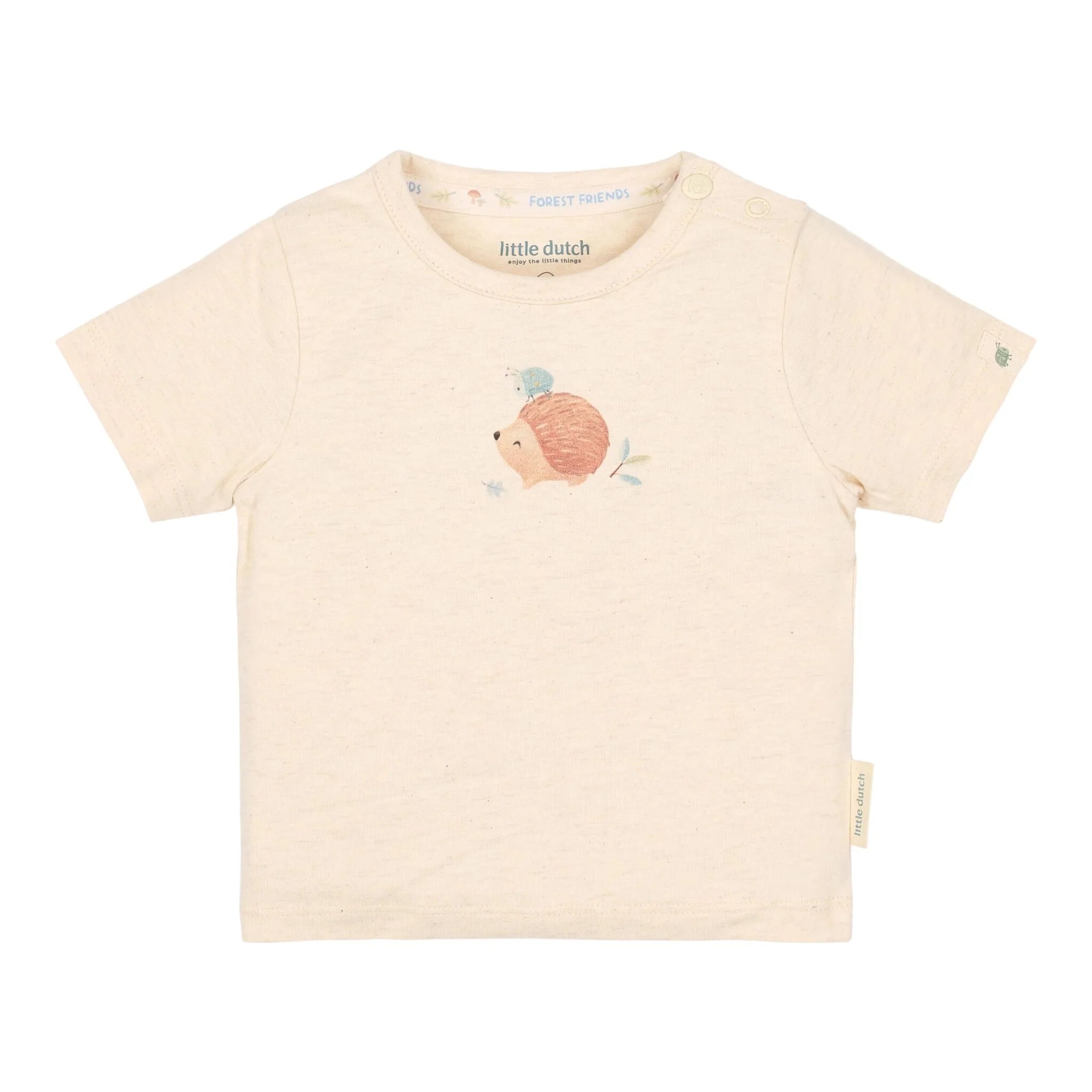 Shirt korte mouw - Zand