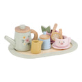 Houten theeservies - Meerkleurig - Essentials