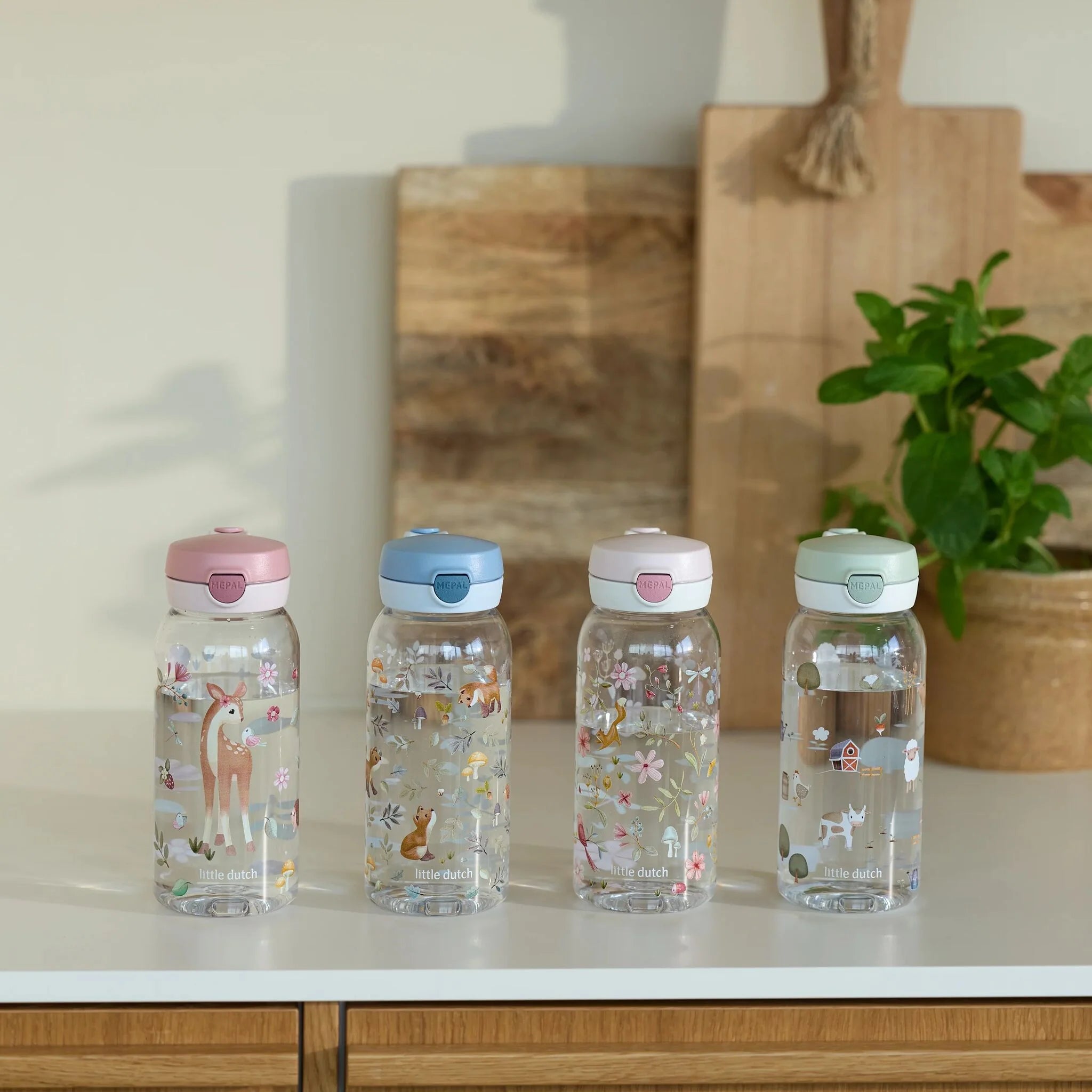 Mepal Drinkfles pop-up 600 ml - Blauw