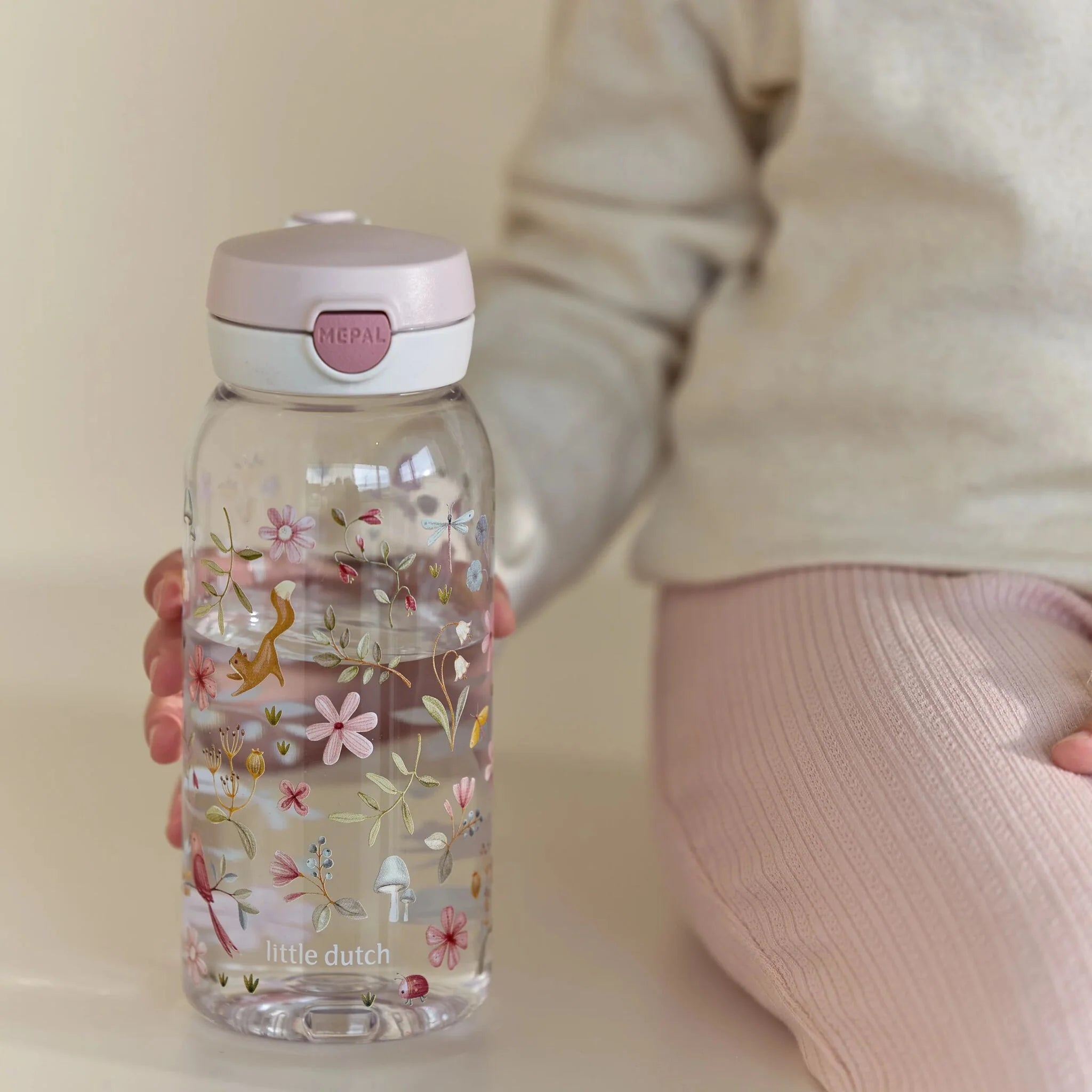 Mepal Drinkfles pop-up 600 ml - Roze