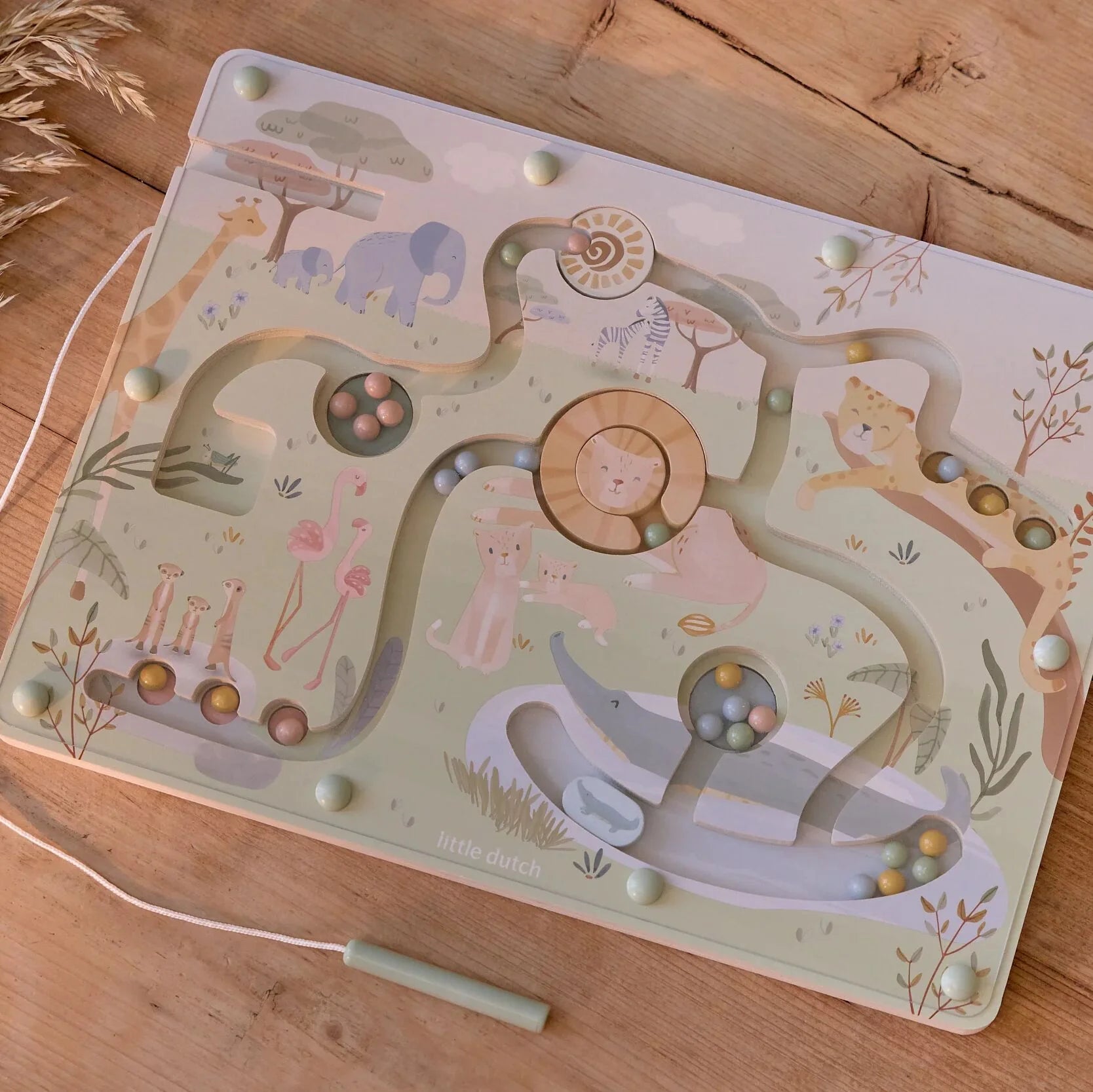 Magnetisch doolhof - Groen