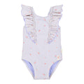 Badpak - Paars - Dreamy Stripes