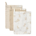 Washandjes set - Wit - Newborn Naturals - Baby Bunny