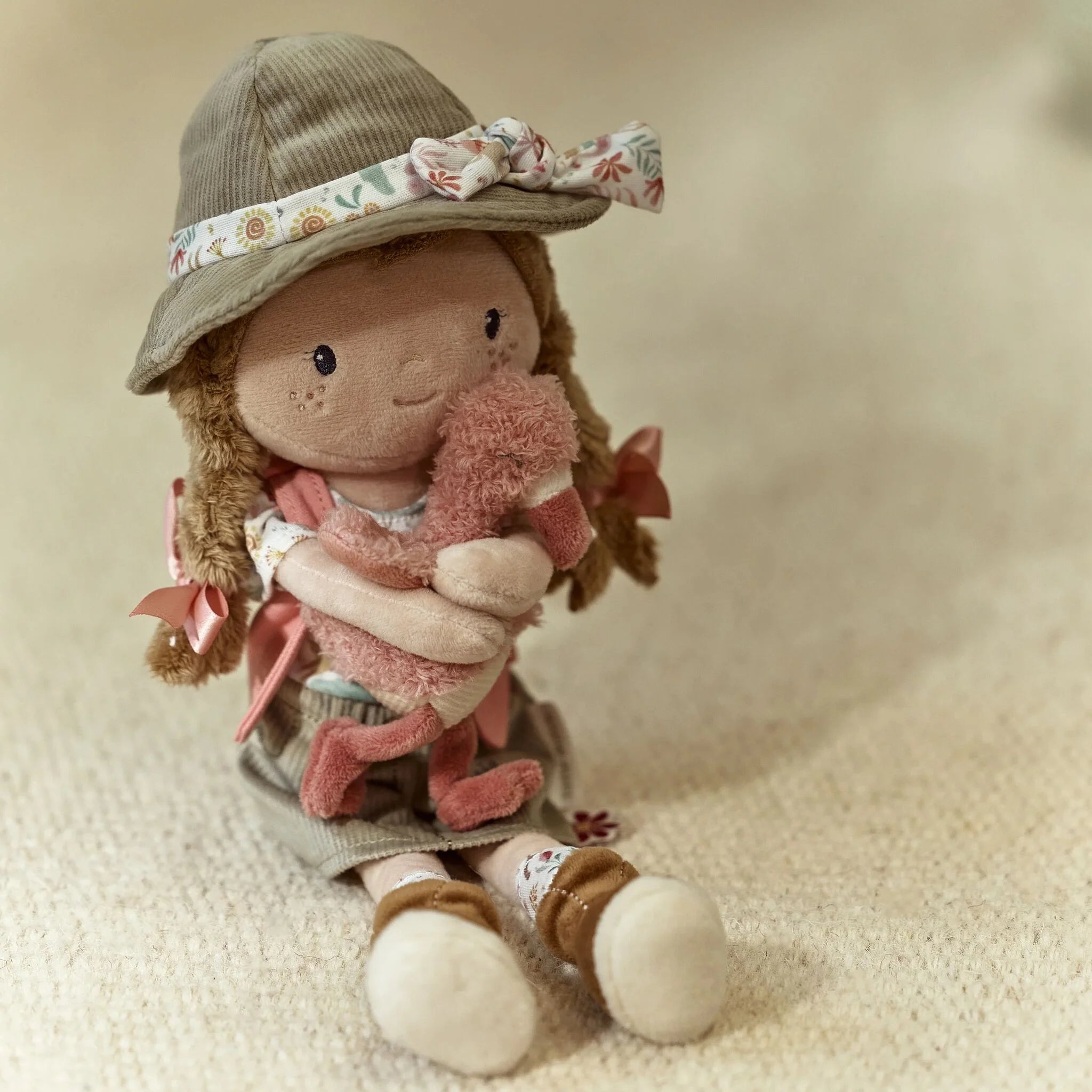 Knuffelpop Ranger Rosa - 35 cm