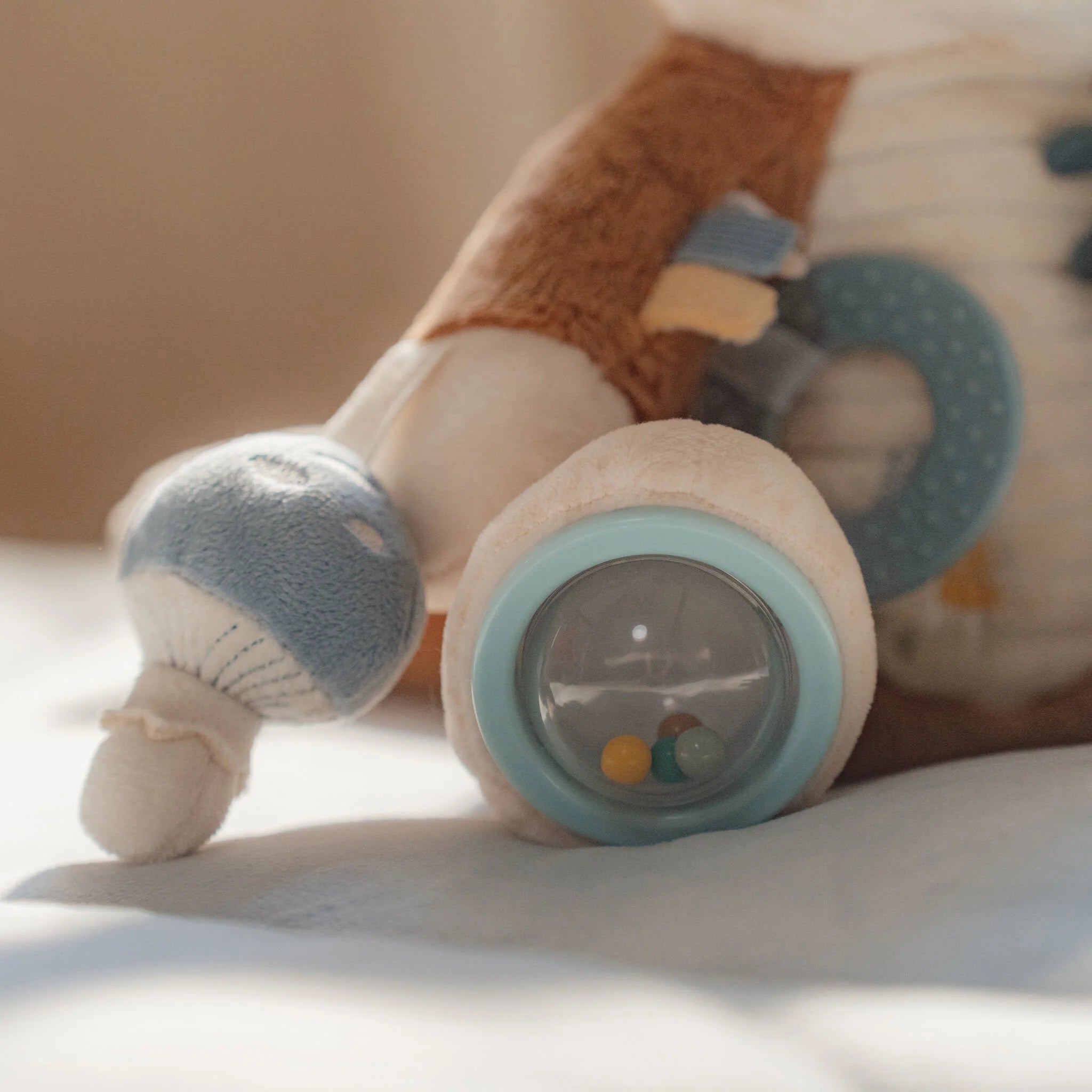 Activiteitenknuffel Vos - Blauw - Forest Friends