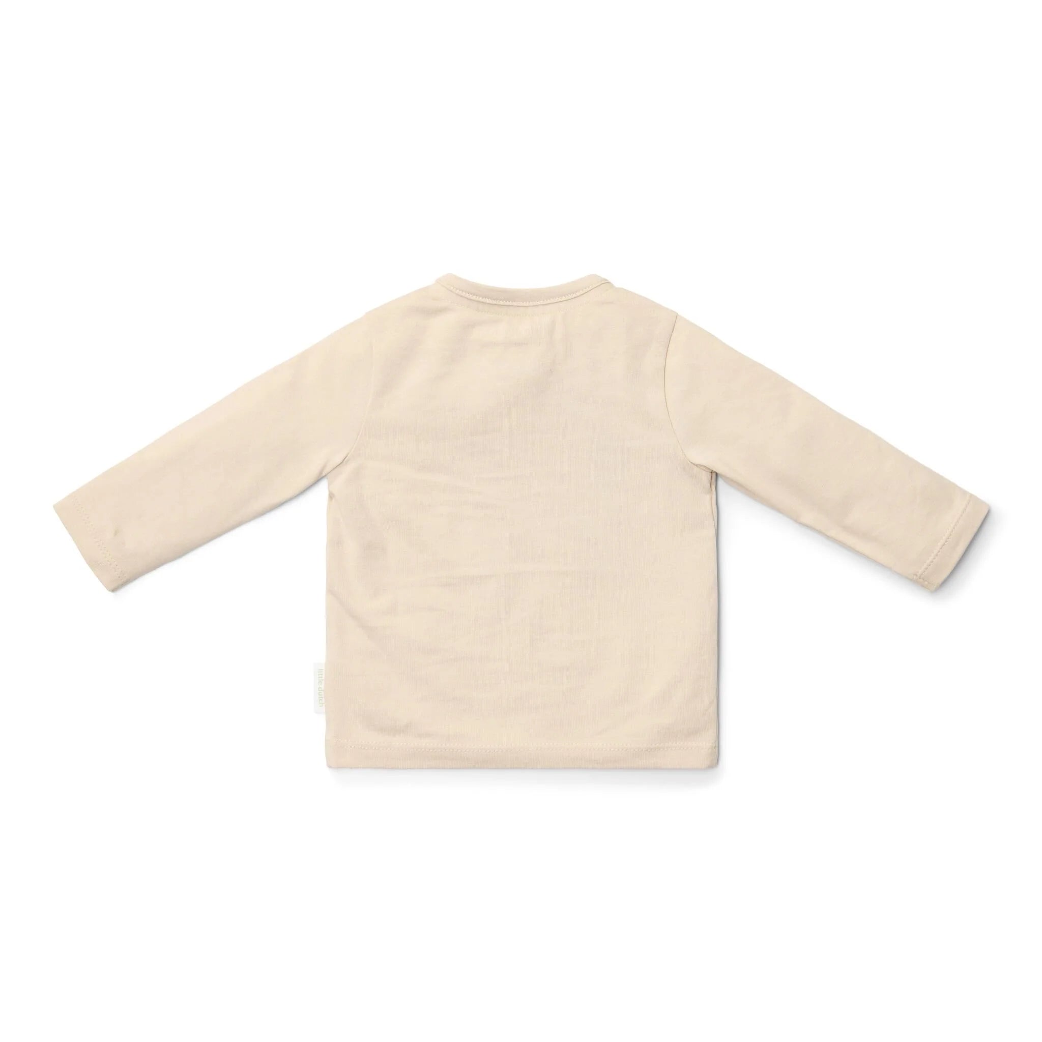 Shirt lange mouw - Zand - Newborn Naturals - Little Goose