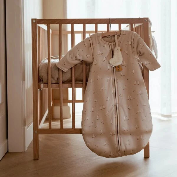 Slaapzak winter – Beige – Maat 70 cm – Newborn Naturals – Little Goose