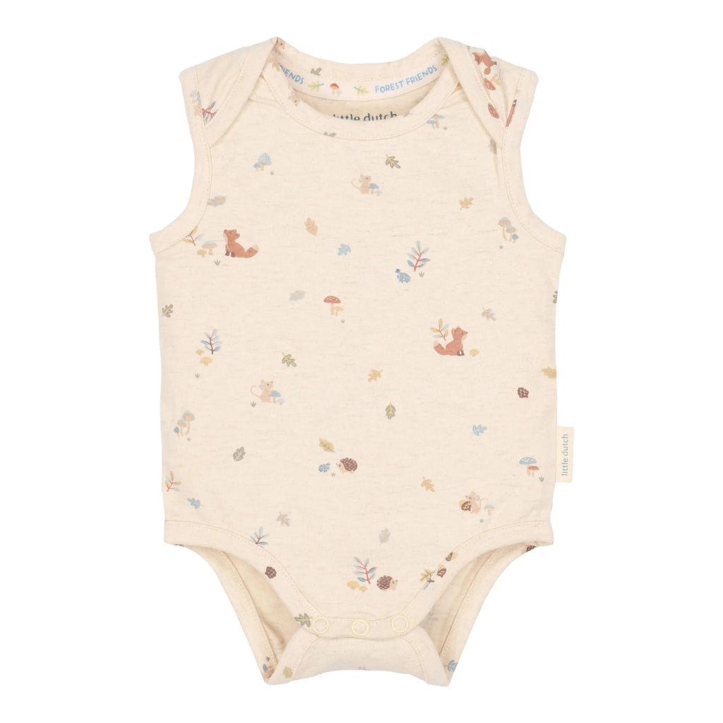 Romper mouwloos - Zand