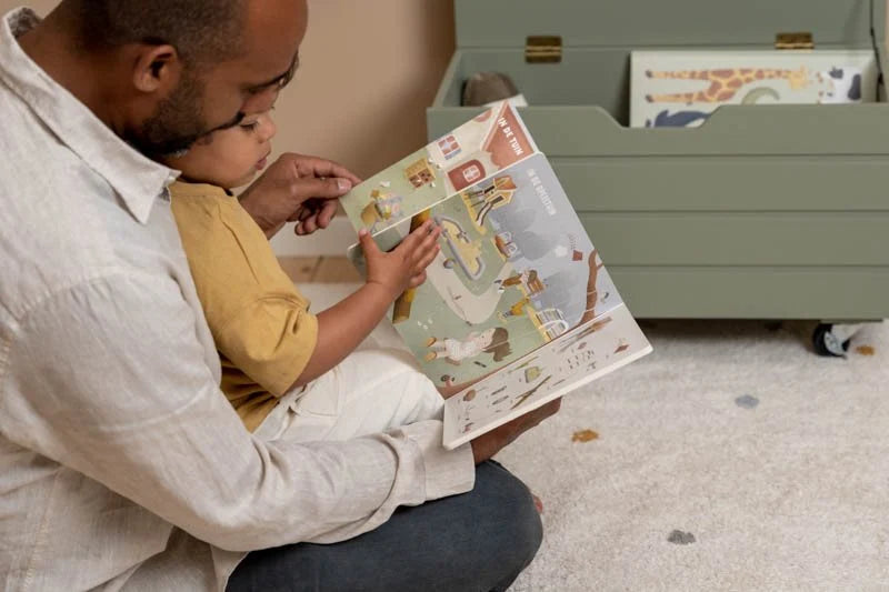 Kinderboek Mijn kijkboek, de wereld om je heen - NL