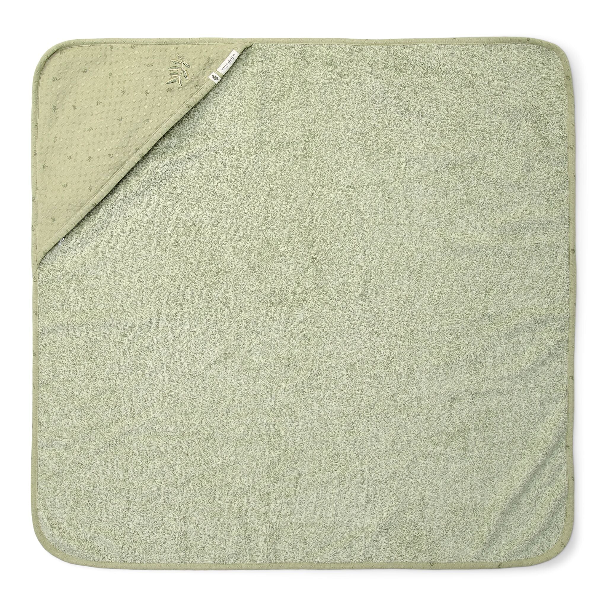Badcape - Groen - 75 x 75 - Essentials