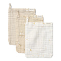 Washandjes set - Beige - Newborn Naturals - Little Goose