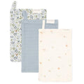 Washandjes set - Blauw - Forest Friends