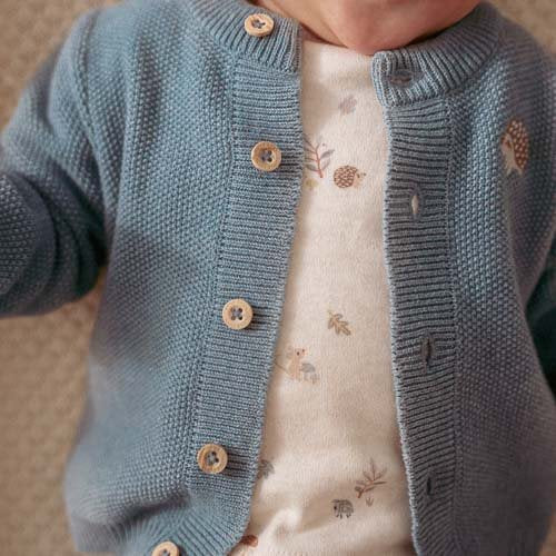 Shirt lange mouw - Zand - Forest Friends - All over print
