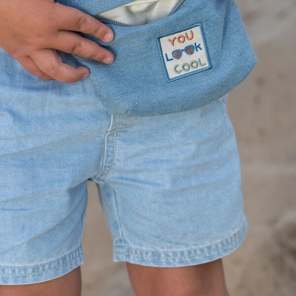 Korte broek - Blauw