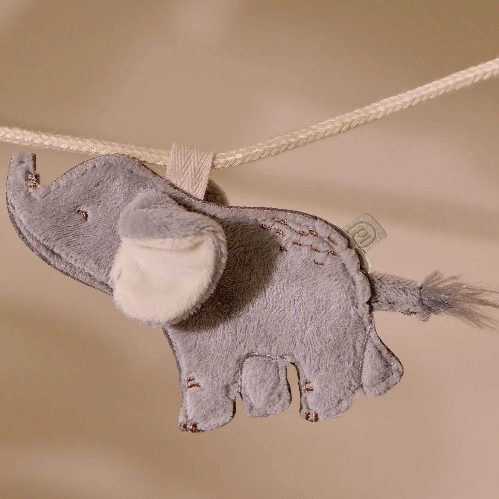 Slinger element Olifant - Grijs