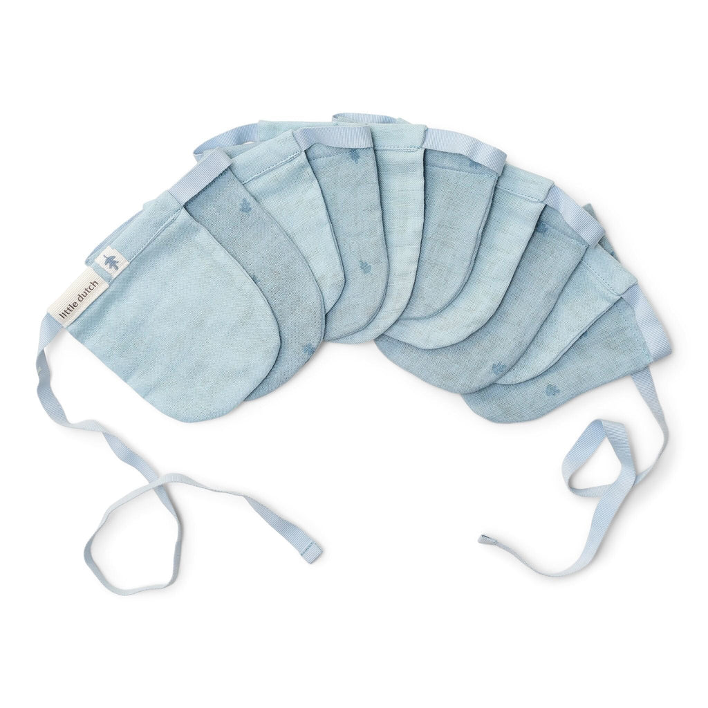 Slinger met vlaggetjes - Blauw- Essentials